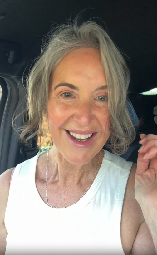Customer photo of short hair styled with Aurise Sculpt 1