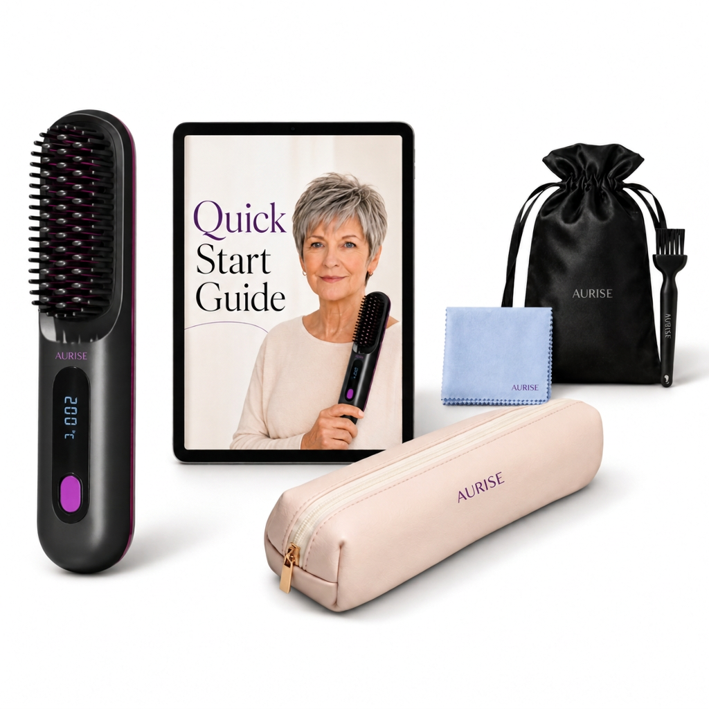 Aurise Sculpt™ — Short Hair Styling Brush